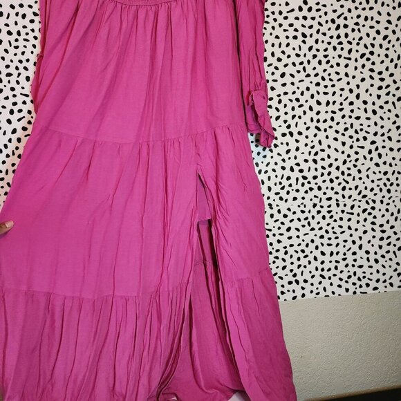 ZESICA Women's 2024 Sexy Boho Off Shoulder Puff Short Sleeve High Waist Ruffled - Picture 5 of 5